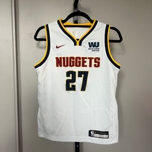 Nike NBA Jamal Murray Denver Nuggets #27 Jersey - White (Men’s Medium)